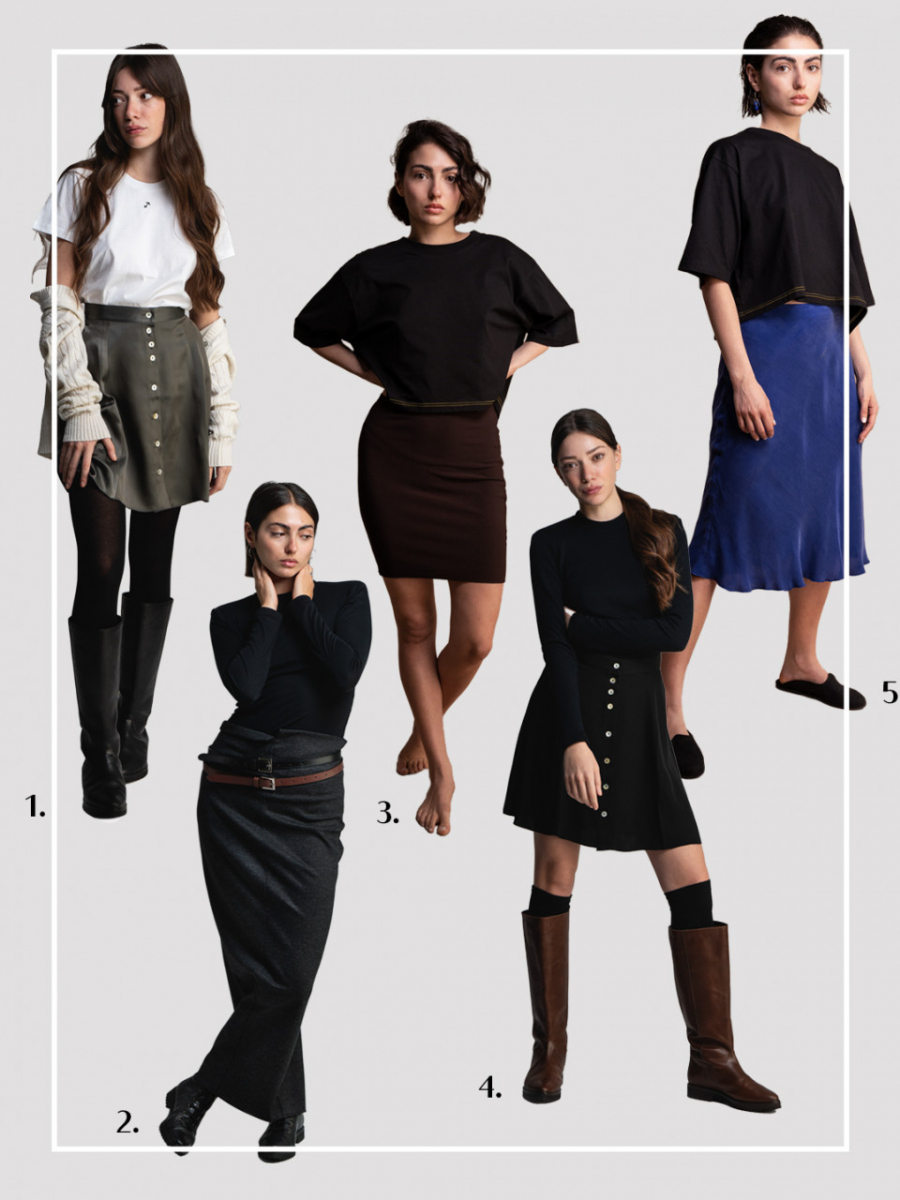 Gonne, come indossarle.